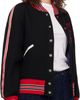 NEEDLES NEEDLES Black Deconstructed Letter Bomber Jacket - 2