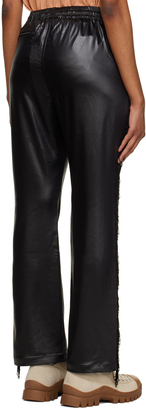 NEEDLES Black Fringe Track Pants