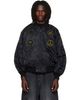 NEEDLES NEEDLES Black L2-B Bomber Jacket - 1