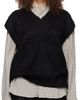 NEEDLES NEEDLES Black Mohair Knit Vest - 1