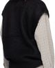 NEEDLES NEEDLES Black Mohair Knit Vest - 3