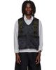 NEEDLES NEEDLES Black Papillon Jacquard Radio Vest - 1