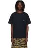 NEEDLES NEEDLES Black Poly Jersey S/S Crew Neck T-shirt - 1