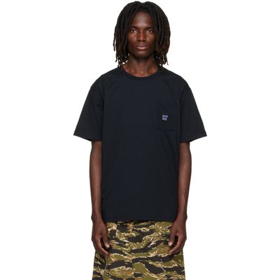 NEEDLES NEEDLES Black Poly Jersey S/S Crew Neck T-shirt