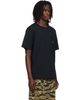 NEEDLES NEEDLES Black Poly Jersey S/S Crew Neck T-shirt - 2