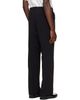 NEEDLES NEEDLES Black Poly Light Double Cloth Boot-Cut Trousers - 3