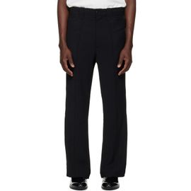 NEEDLES NEEDLES Black Poly Twill Western Leisure Trousers
