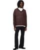 NEEDLES NEEDLES Black Poly Twill Western Leisure Trousers - 4