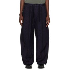 NEEDLES NEEDLES Black Python Jacquard H.D. Painter Jeans