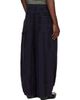 NEEDLES NEEDLES Black Python Jacquard H.D. Painter Jeans - 3