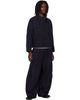 NEEDLES NEEDLES Black Python Jacquard H.D. Painter Jeans - 4