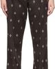 NEEDLES NEEDLES Brown Poly Jacquard Lounge Pants - 1