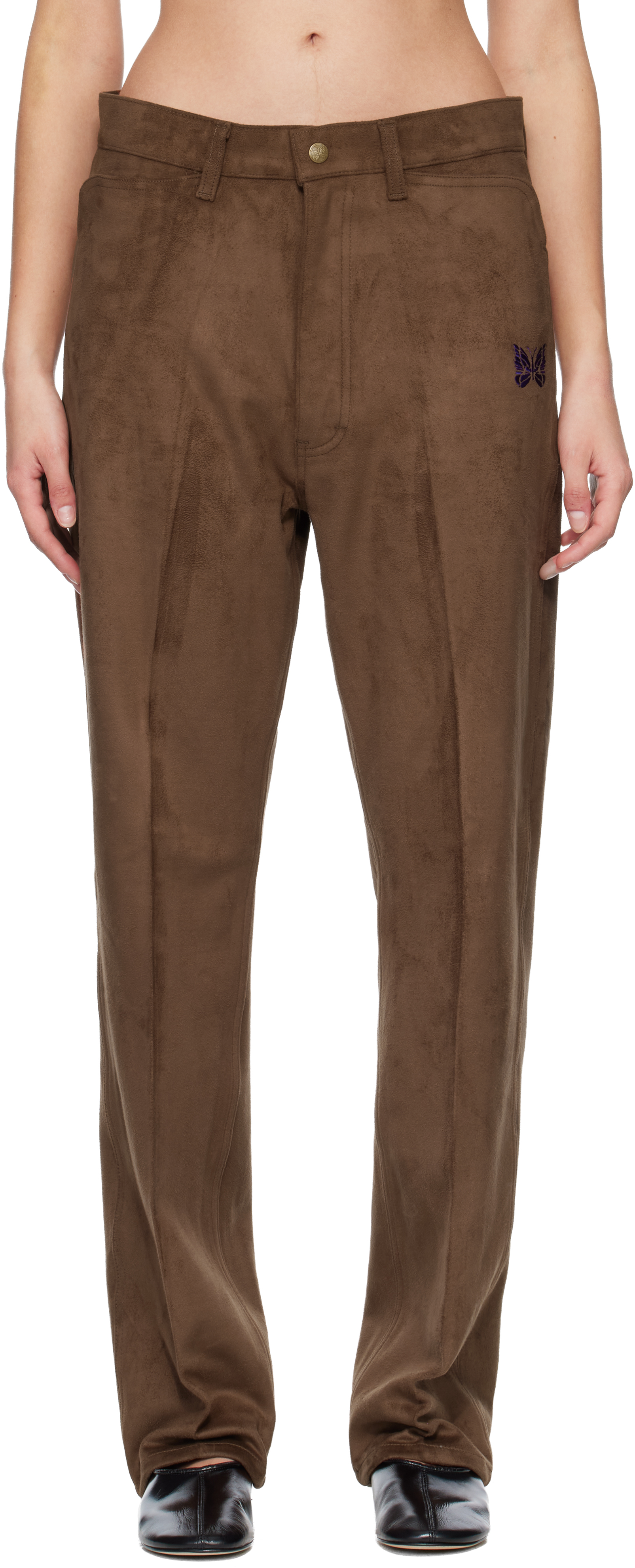 パンツ Needles TUCKED TROUSER Needles / ニードルズ | Side Tab Tucked Trouser - Poly Double Cloth