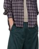 NEEDLES NEEDLES Gray & Burgundy Open Collar Shirt - 4
