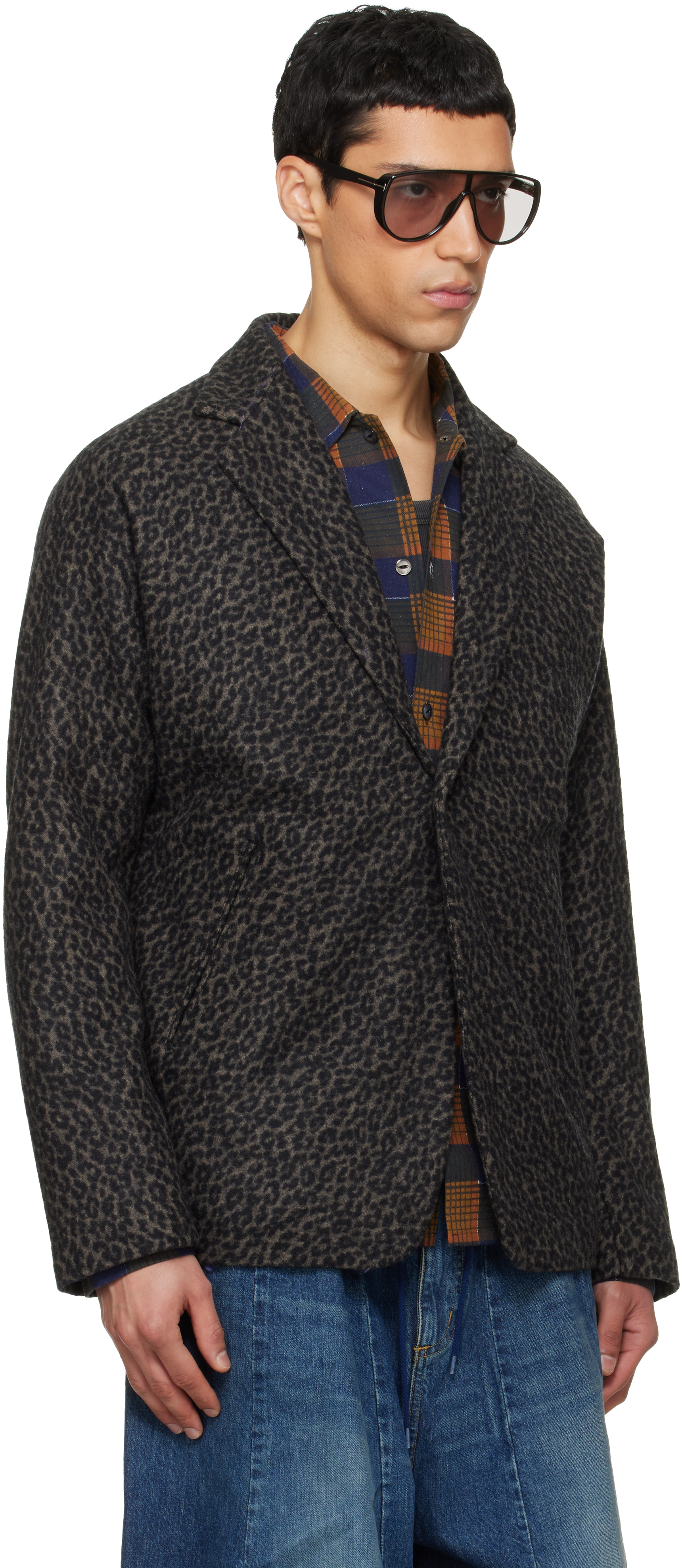 NEEDLES - Gray Miles Blazer