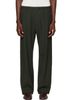 NEEDLES NEEDLES Khaki Cavalry Twill Warm Up Trousers - 1
