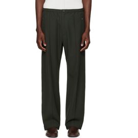 NEEDLES NEEDLES Khaki Cavalry Twill Warm Up Trousers