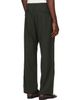 NEEDLES NEEDLES Khaki Cavalry Twill Warm Up Trousers - 3