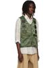 NEEDLES NEEDLES Khaki Papillon Jacquard Radio Vest - 2