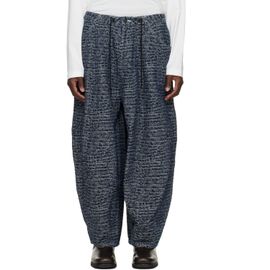 NEEDLES NEEDLES Navy Crocodile Jacquard H.D. Painter Jeans