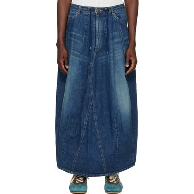 NEEDLES NEEDLES Navy H.D. Skirt