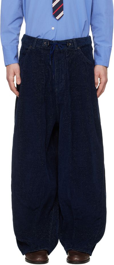 NEEDLES NEEDLES Navy H.D. Trousers