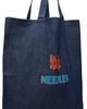 NEEDLES NEEDLES Navy Large Grocery Denim Tote - 3