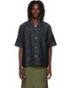 NEEDLES NEEDLES Navy Paisley Jacquard Cabana Shirt - 1