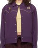 NEEDLES NEEDLES Purple Piping Cowboy Jacket - 1
