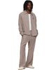 NEEDLES NEEDLES Taupe Cavalry Twill Boot-Cut Warm Up Trousers - 4