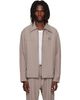 NEEDLES NEEDLES Taupe Cavalry Twill Sport Jacket - 1
