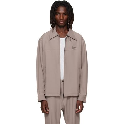 NEEDLES NEEDLES Taupe Cavalry Twill Sport Jacket