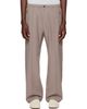 NEEDLES NEEDLES Taupe Cavalry Twill Warm Up Trousers - 1