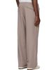 NEEDLES NEEDLES Taupe Cavalry Twill Warm Up Trousers - 3