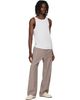 NEEDLES NEEDLES Taupe Cavalry Twill Warm Up Trousers - 4
