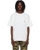 NEEDLES NEEDLES White Poly Jersey S/S Crew Neck T-shirt - 1