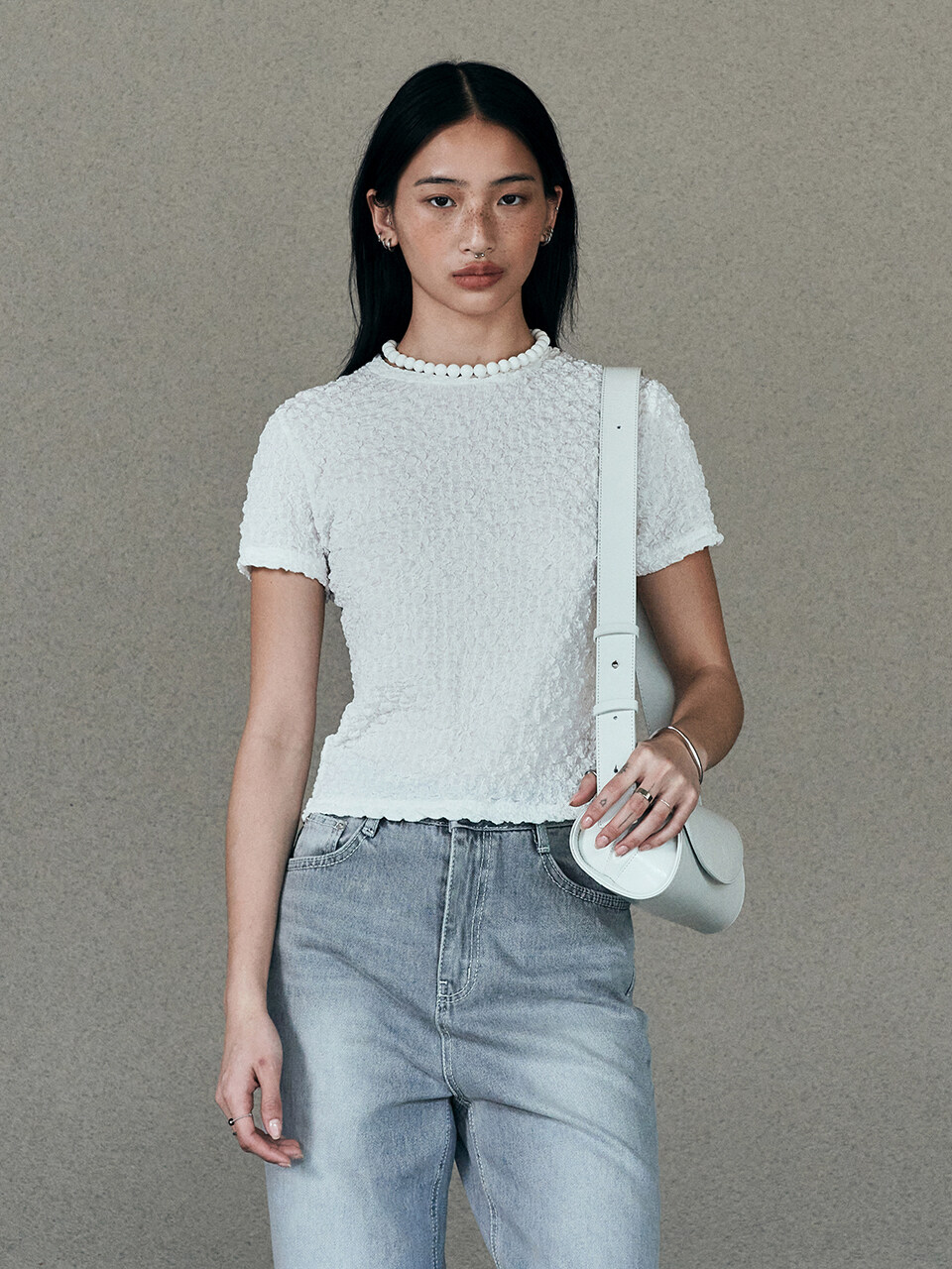 Neev Crinkle Short Sleeve T-Shirt