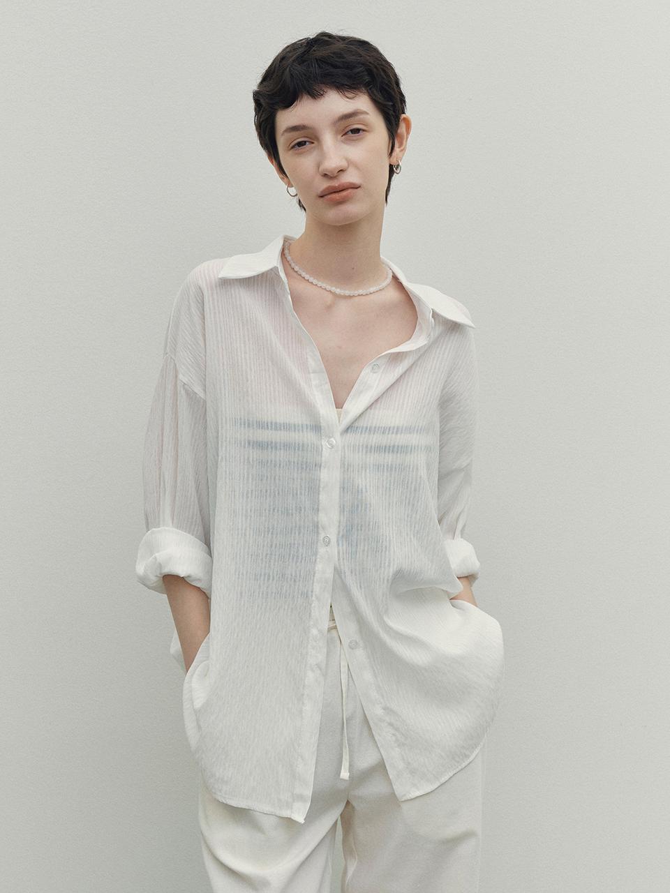 Neev Mild Stripe Loose Fit Shirt