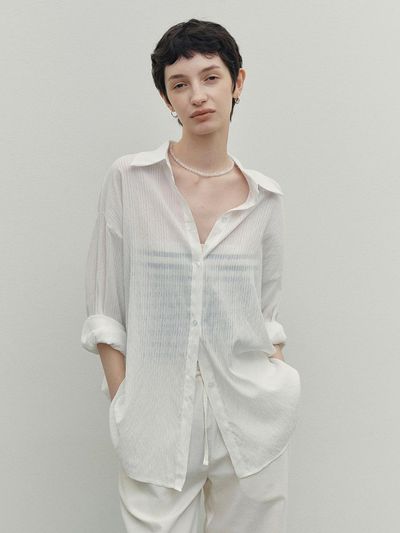 Neev Mild Stripe Loose Fit Shirt