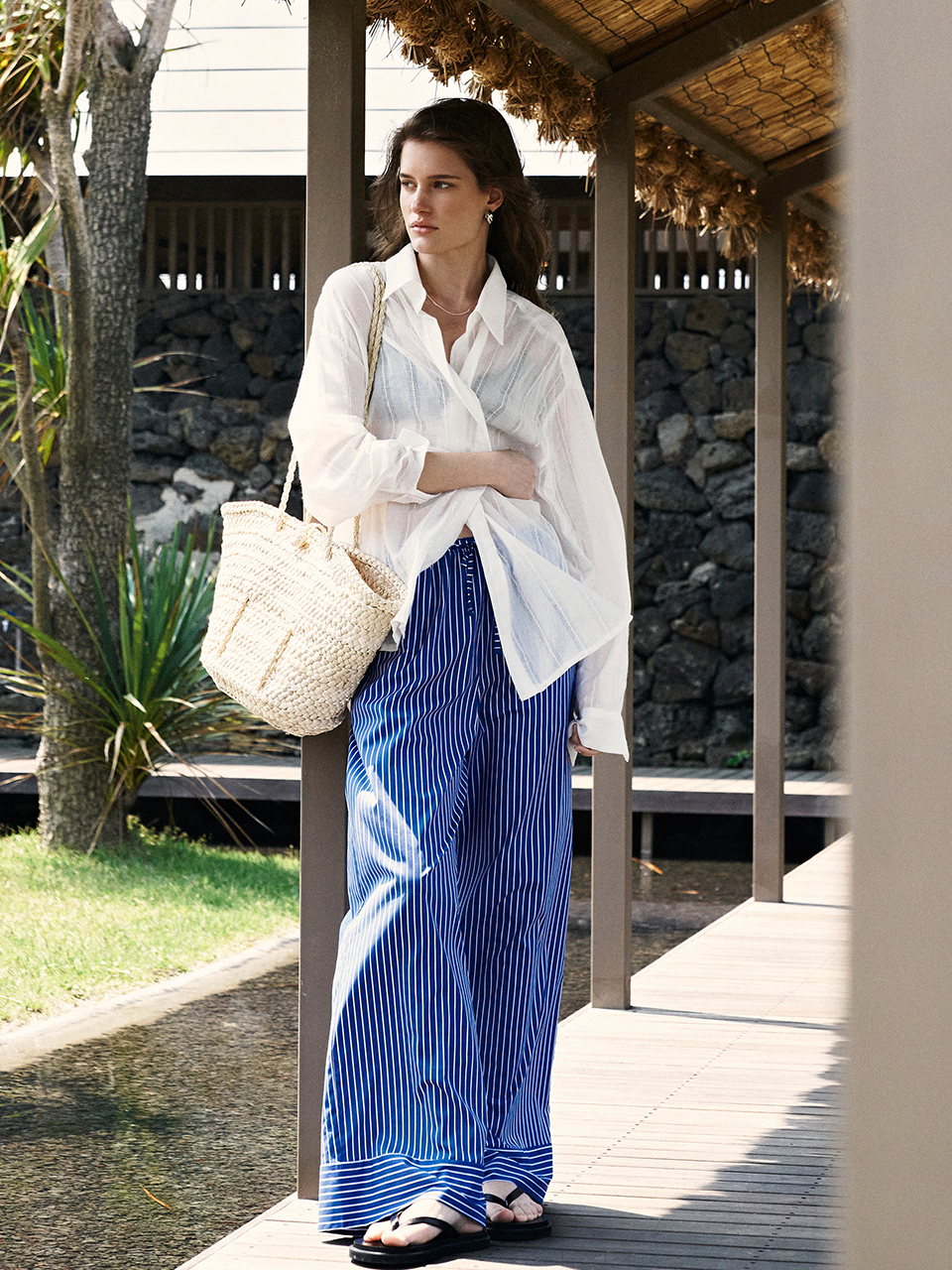 Neev Natural Summer Oversized Shirt