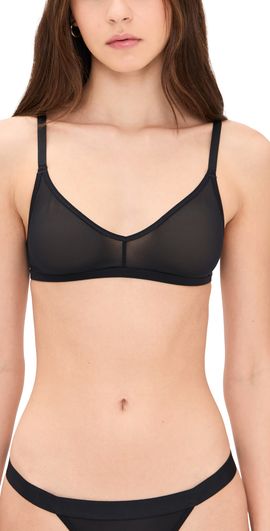 Negative Negative Sieve Non-Wire Bra Black