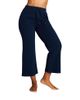 Negative Negative Waffle Knit Cropped Track Pant - 1