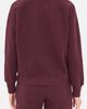 Negative Negative Waffle Knit Deep V Pullover Garnet - 3