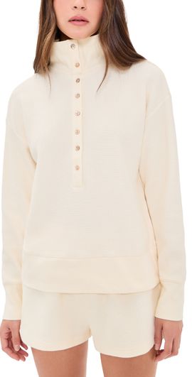 Negative Negative Waffle Knit Pullover Cream