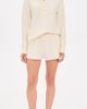 Negative Negative Waffle Knit Pullover Cream - 5