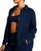 Negative Negative Waffle Knit Shirt Jacket - 1