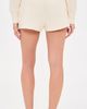 Negative Negative Waffle Knit Shorts Cream - 3