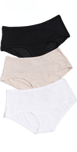 Negative Negative Whipped Boy Shorts 3 Pack Classic