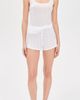 Negative Negative Whipped Boyfriend Shorts White - 5