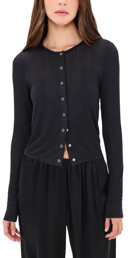 Negative Negative Whipped Cardigan Black